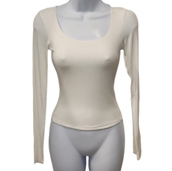 Fashion Nova Square Neck Fitted Top - Picture 3 of 6